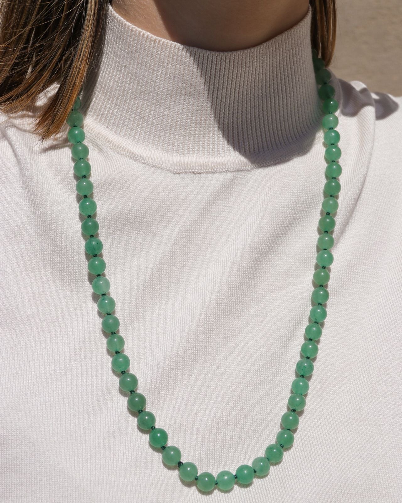 Collar largo Aventurina