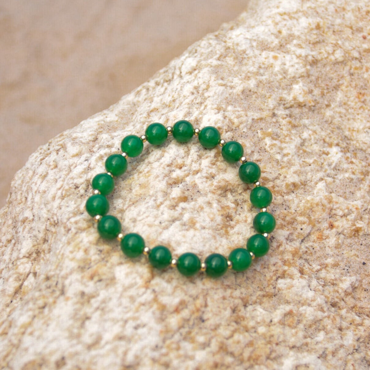 Pulsera Hill de Jade Verde
