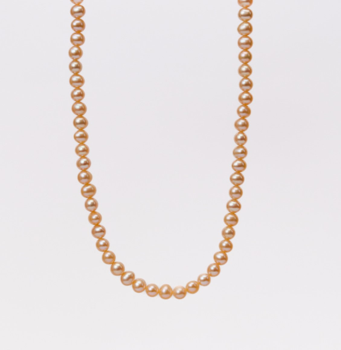 Collar Perlas de Cultivo Semiredonda