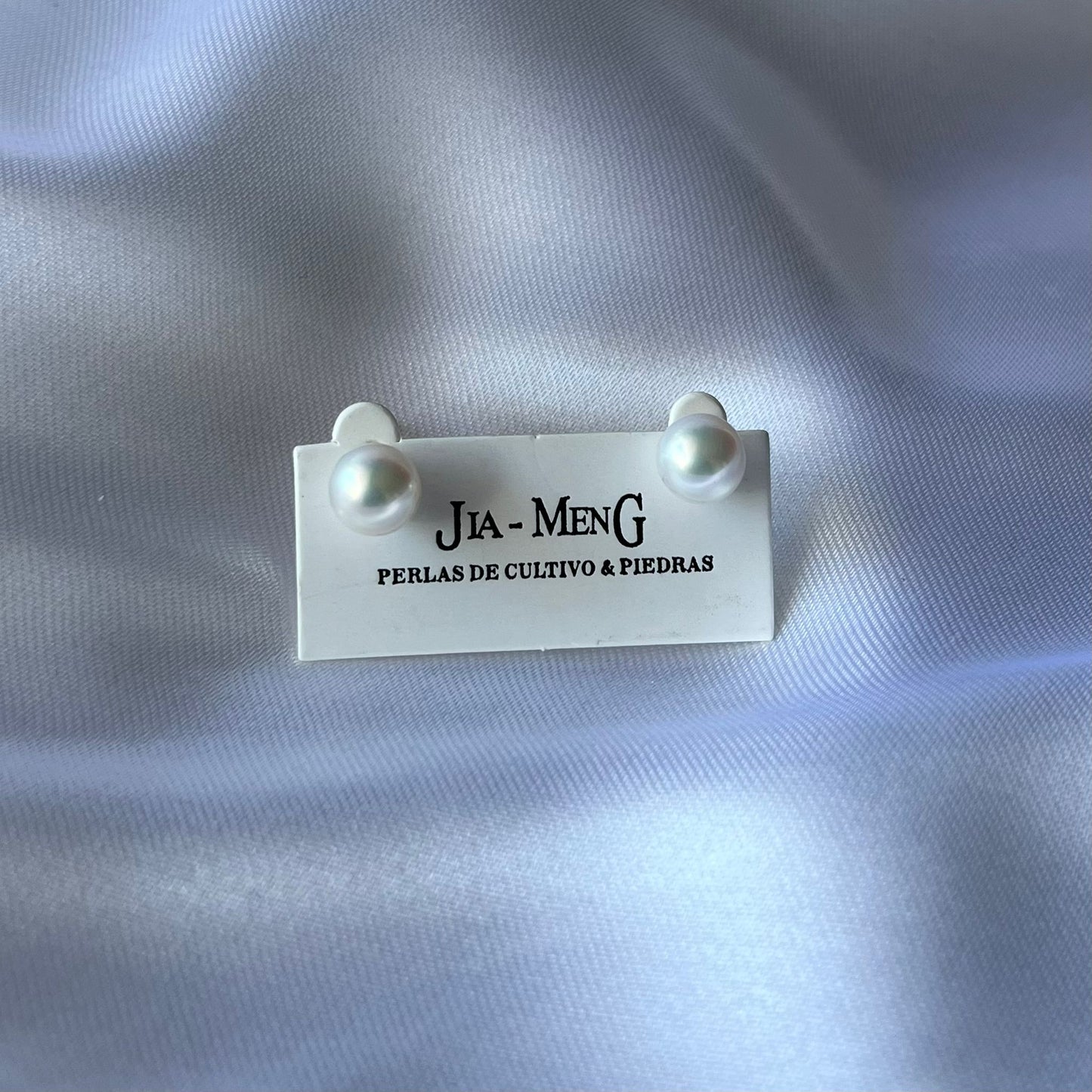 Caravanas de perlas y oro 18k