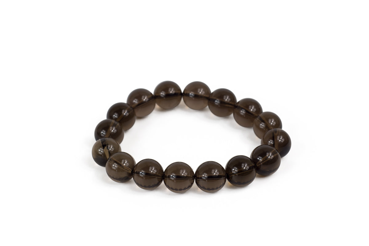 Pulsera de Cuarzo Ahumado