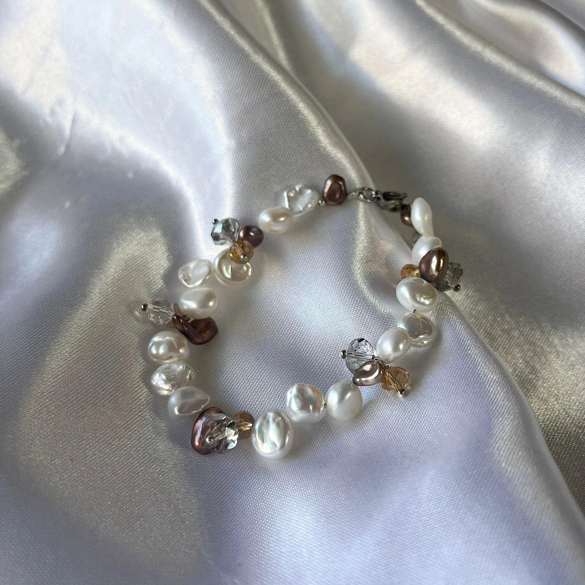 Pulseras de perlas