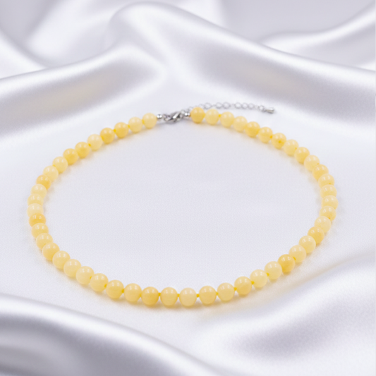 Collar de Jade amaillo