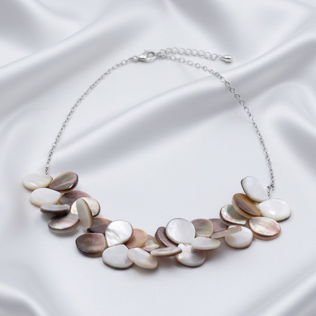 Collar Nacar Flower