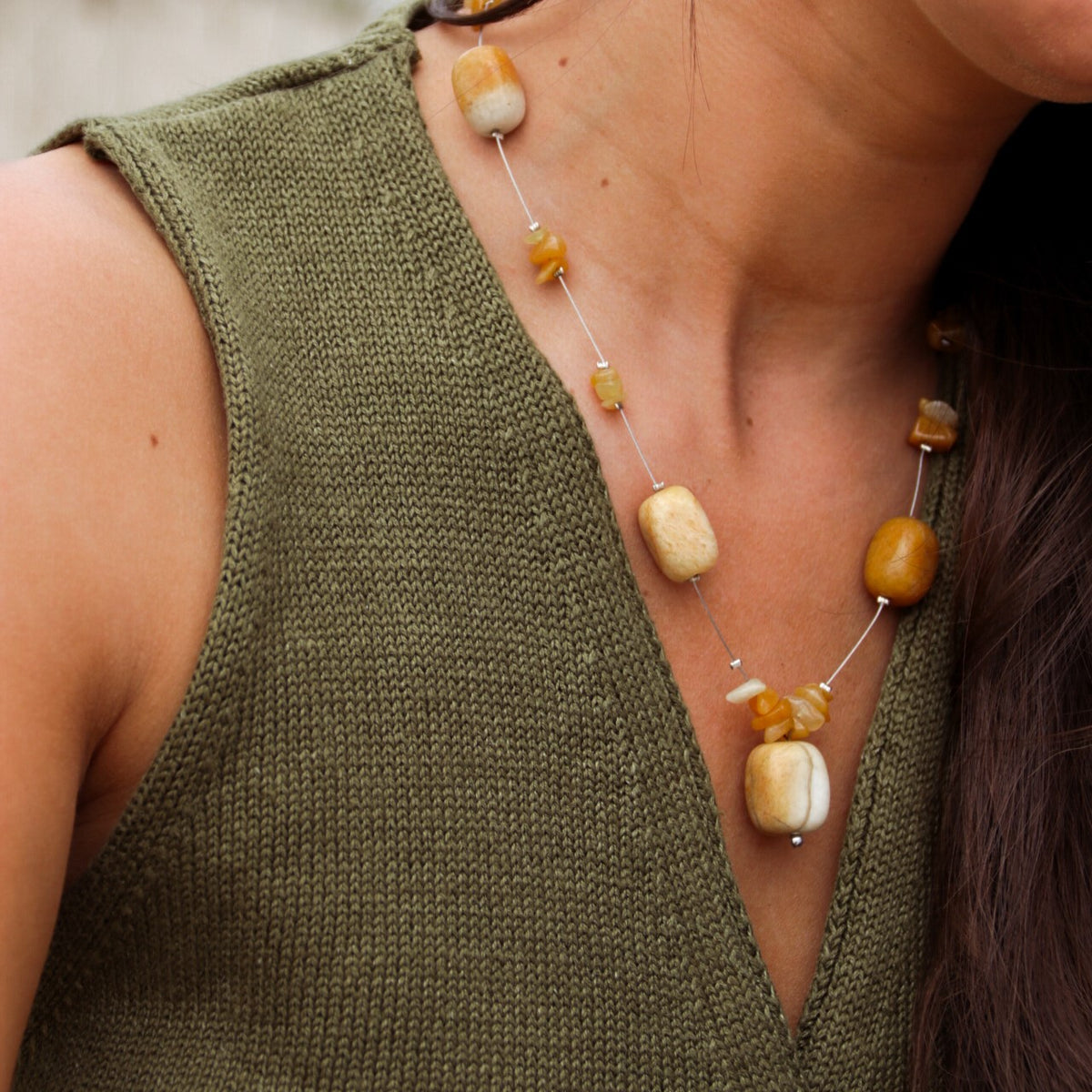 Collar Sunlit