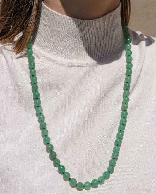 Collar largo Aventurina