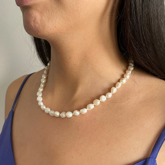 Collar de Perlas barrocas