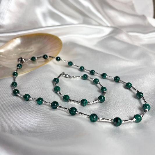 Conjunto de malaquita