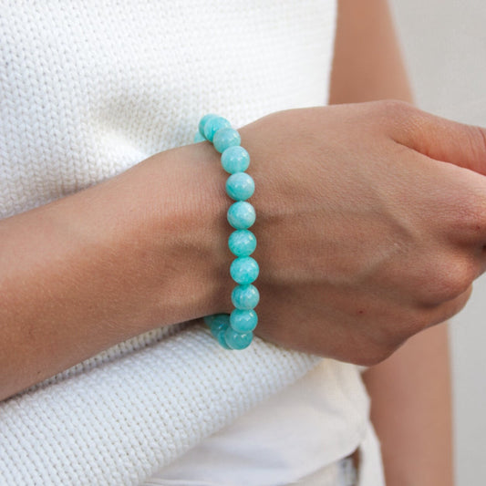Pulsera de amazonita