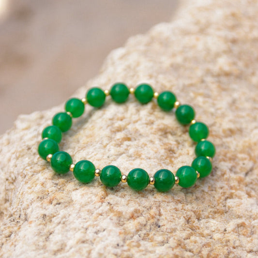 Pulsera Hill de Jade Verde