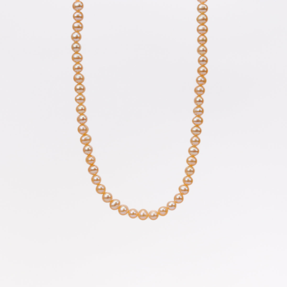 Collar Perlas de Cultivo Semiredonda