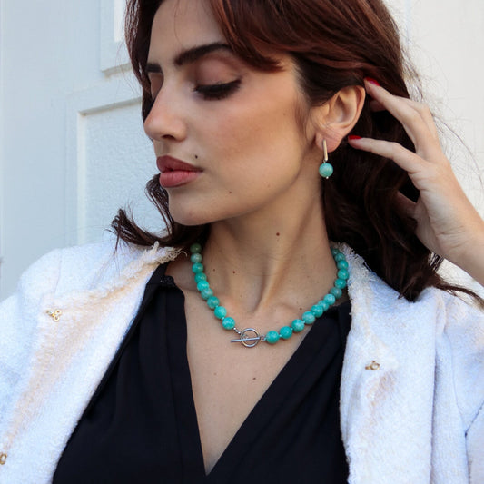 Collar Amazonita Calidad A