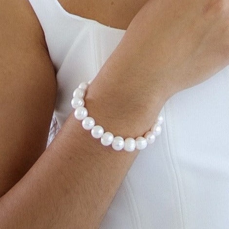 Pulsera Perla Raya