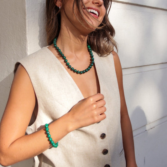 Pulsera de Malaquita