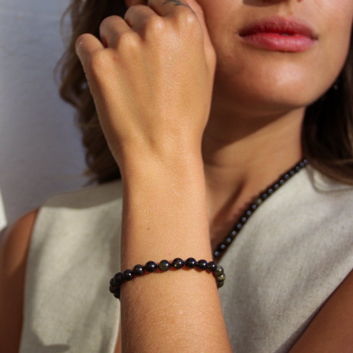 Pulsera de Obsidiana