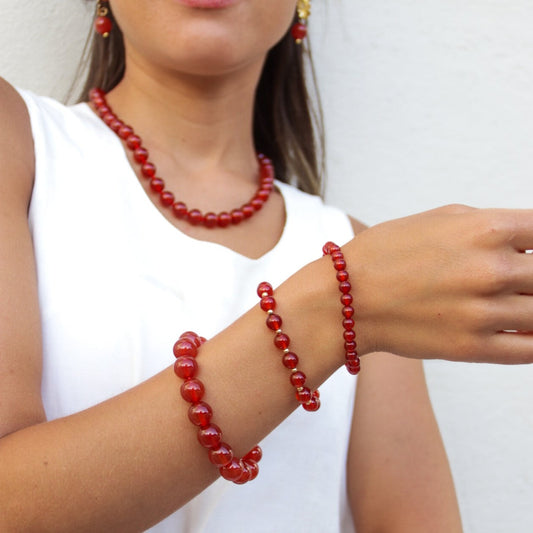 Pulsera Hill Agata Cornalina