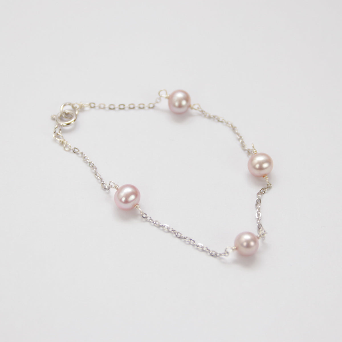 Pulsera Cadena de Plata y Perlas de Cultivo