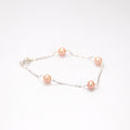 Pulsera Cadena de Plata y Perlas de Cultivo