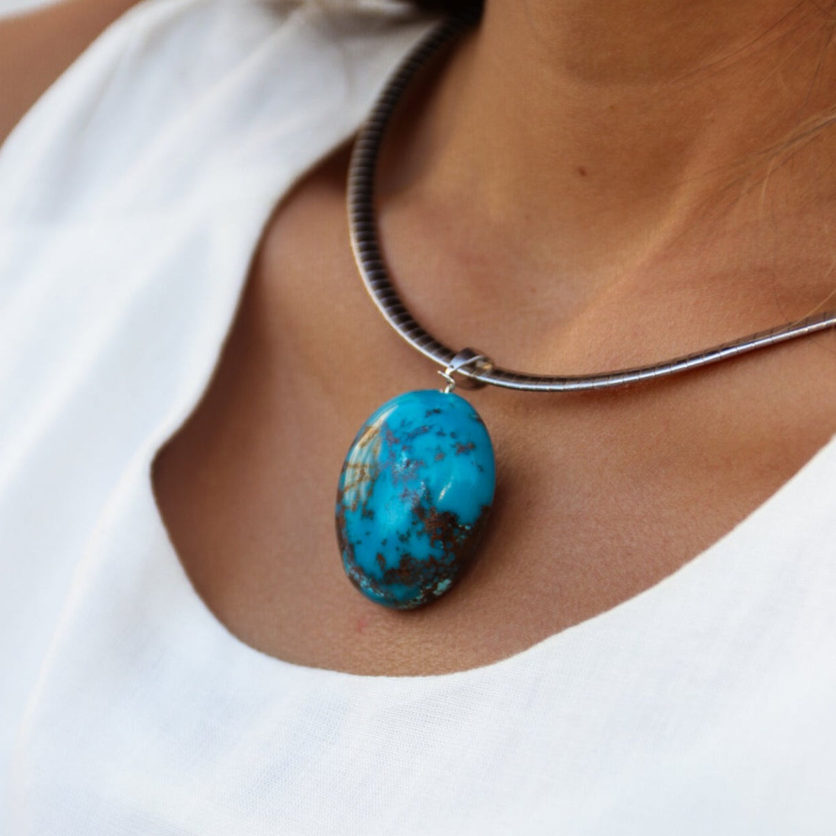 Collar Bill de Turquesa