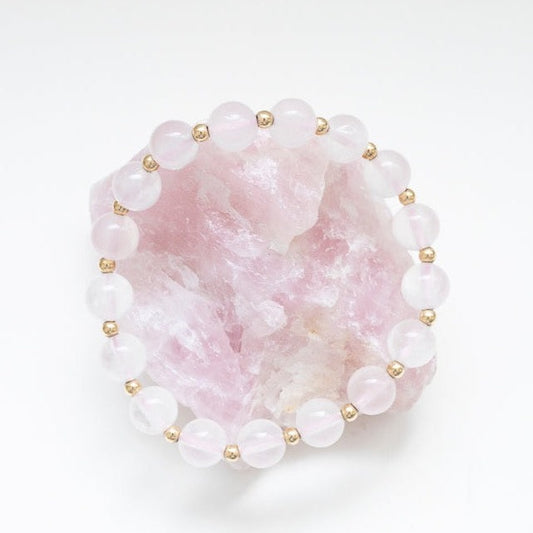 Pulsera Hill Cuarzo Rosa