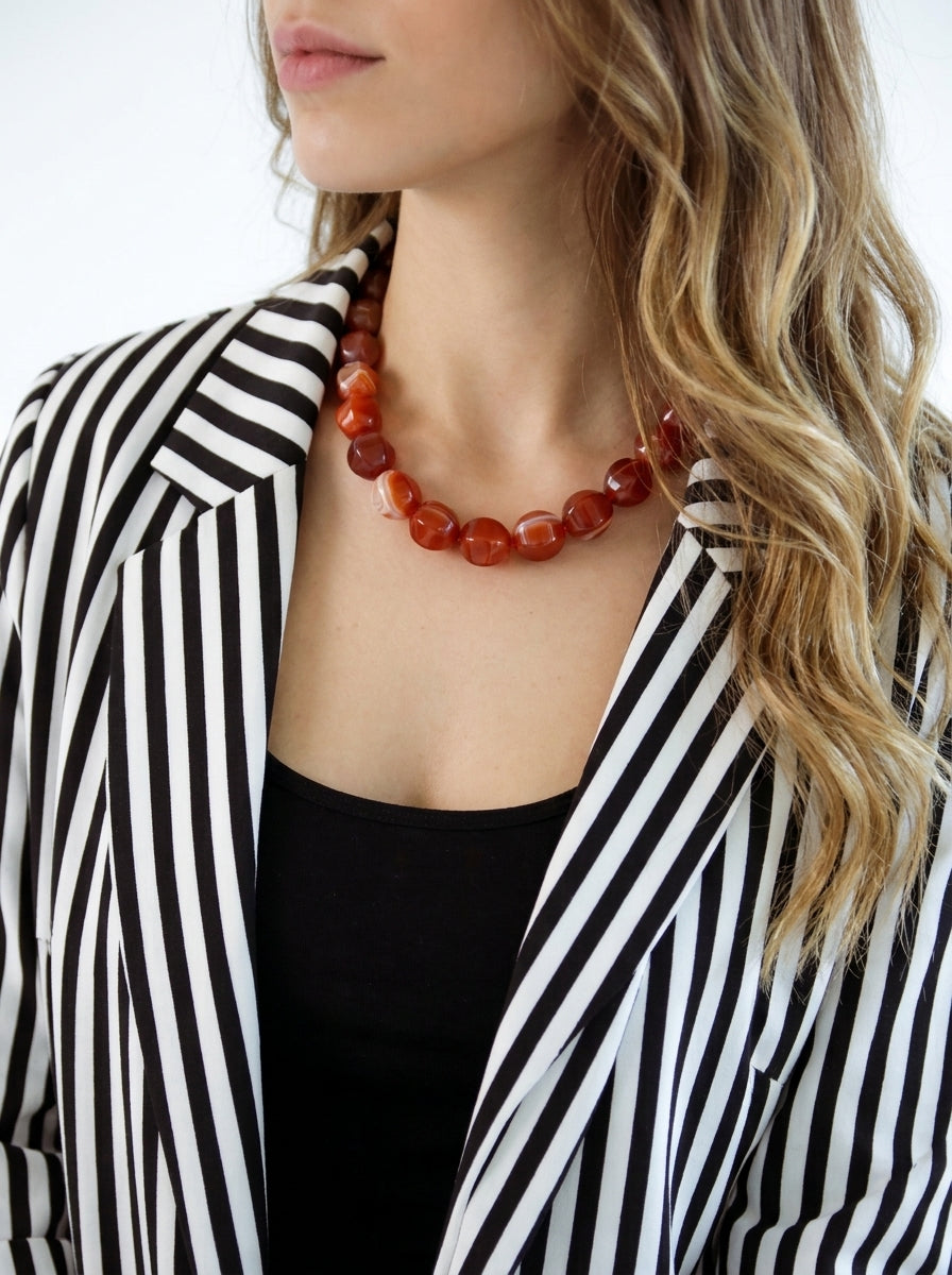 Collar Cornalina Imperial