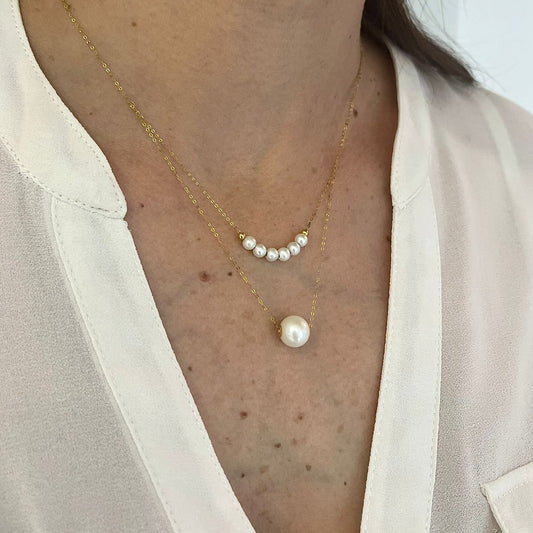 Cadena Hazel en oro 14k