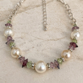 Collar Selene de perlas de cultivo Edison y cristales Swarovski