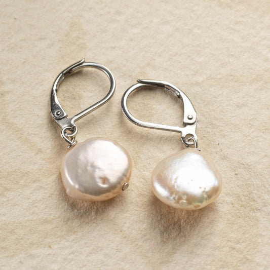 Caravanas Perla Moneda