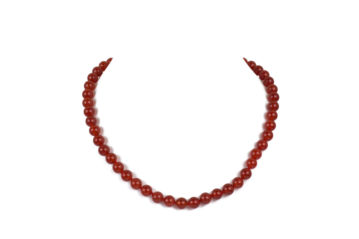 Collar de Ágata Cornalina