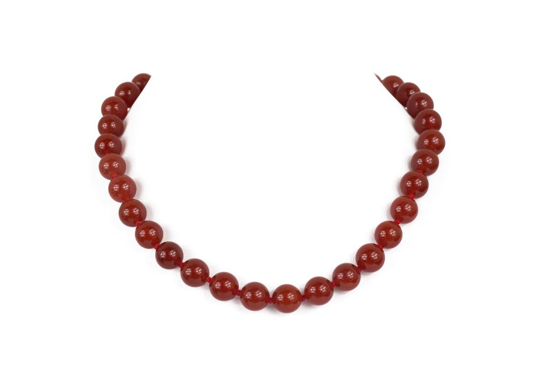 Collar de Ágata Cornalina