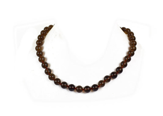 Collar de Cuarzo Ahumado