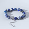 Pulsera lapislázuli con nudo